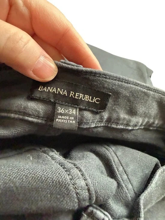 Banana Republic Men's Dark Gray Pants - Picture 6 of 8